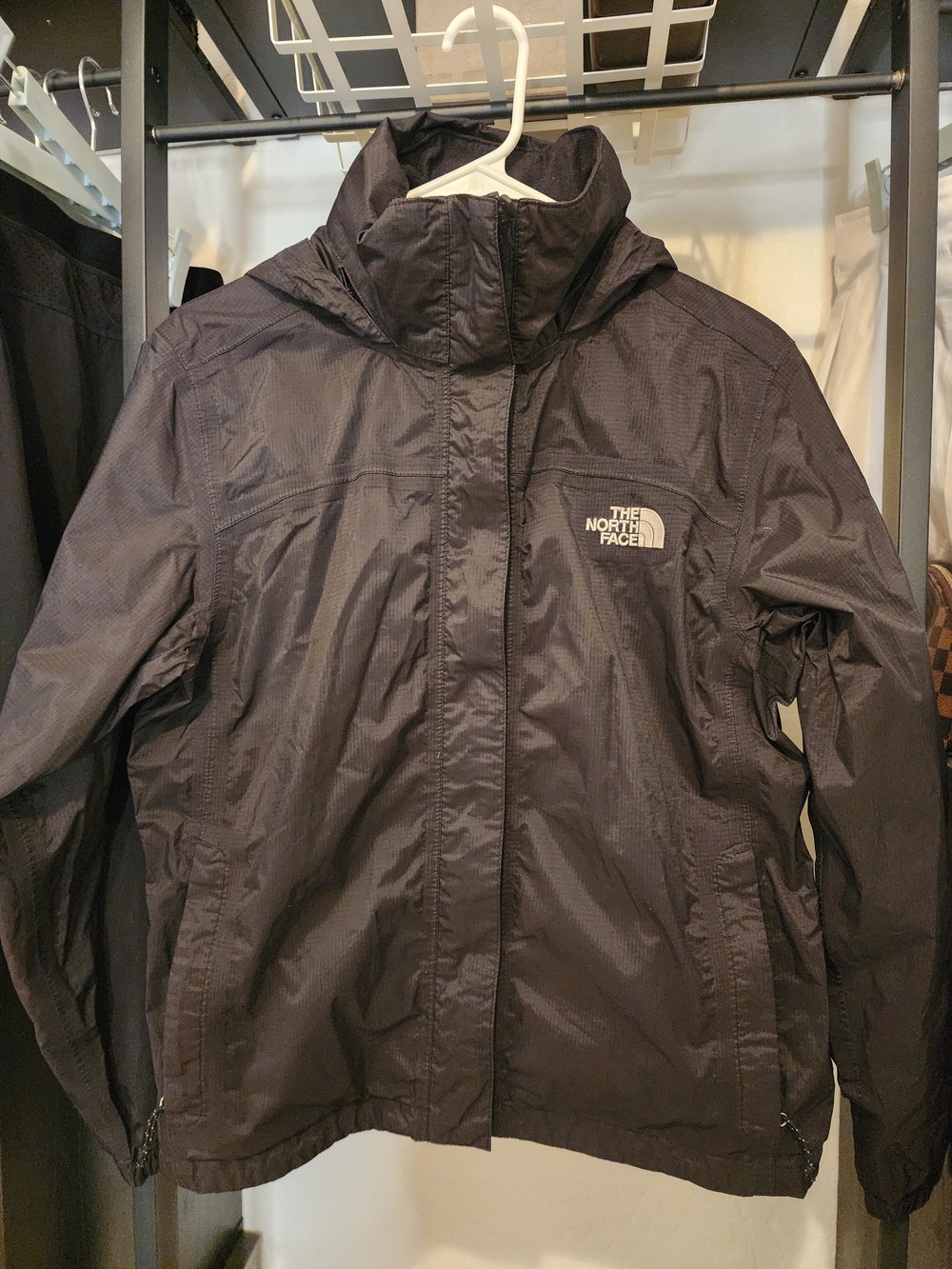 The North Face Women's Black Hooded Jacket Size S